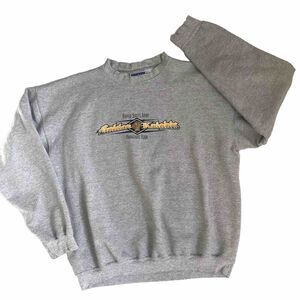 VTG US Army Golden Knights  M/L ? Parachute Team Crewneck Sweatshirt Gray Hanes